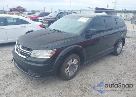 2013 Dodge Journey American Value Pkg z USA, uszkodzony, nr VIN 3C4PDCAB1DT695392